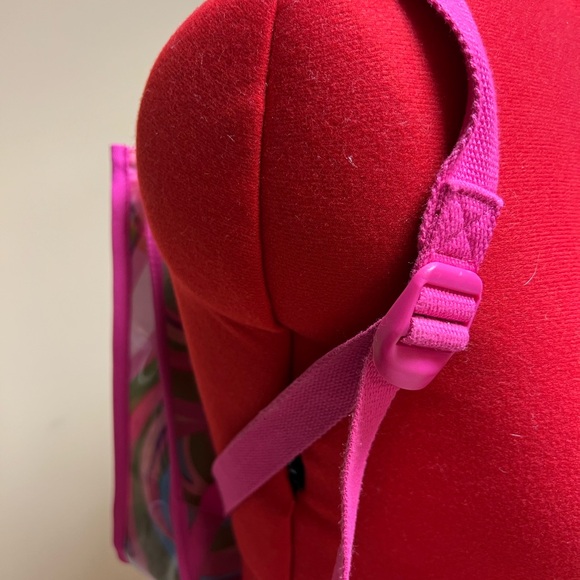 Vans X Barbie Flow Free Hand Mini Pink and Multicolor Backpack - Picture 7 of 7